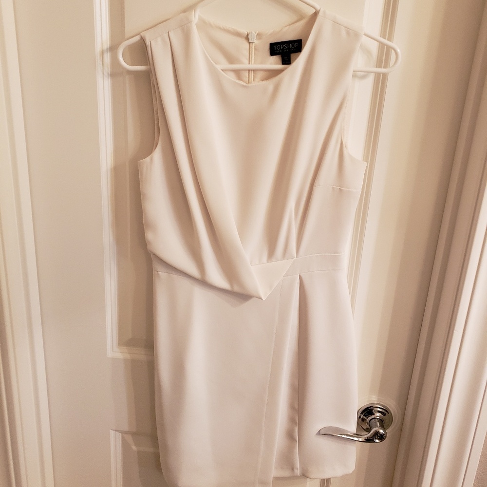Womens Topshop Dress US 4 White